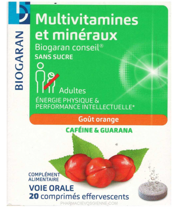 Biogaran Conseil Multivitamines et Minéraux Comprimés x 20