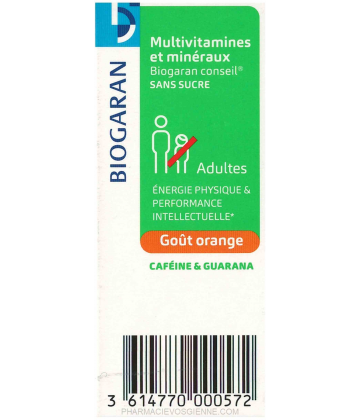 Biogaran Conseil Multivitamines et Minéraux Comprimés x 20 - image 2
