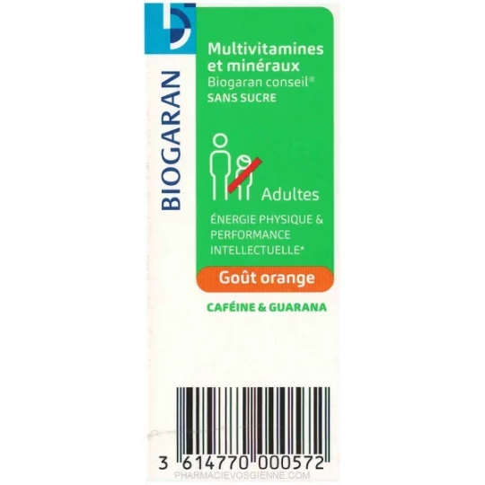Biogaran Conseil Multivitamines et Minéraux Comprimés x 20 - image 4