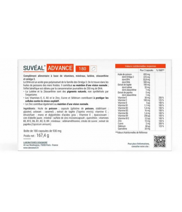 Densmore Suveal Advance Vision Capsules x 180