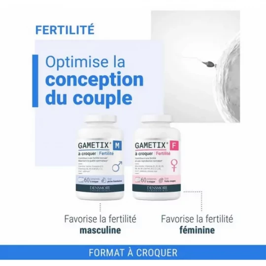 Gametix M Fertilité Comprimés à Croquer x 60 - image 2