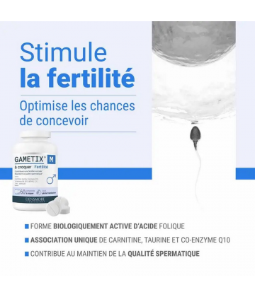 Gametix M Fertilité Comprimés à Croquer x 60
