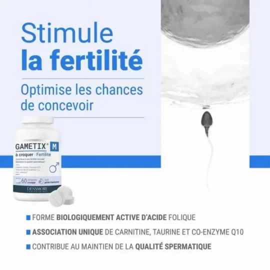 Gametix M Fertilité Comprimés à Croquer x 60 - image 4