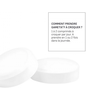 Gametix F Fertilité Comprimés à Croquer x 60