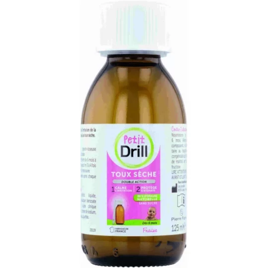 Petit Drill Sirop Toux Sèche Nourrisson Enfant 125 ml - image 2