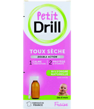 Petit Drill Sirop Toux Sèche Nourrisson Enfant 125 ml
