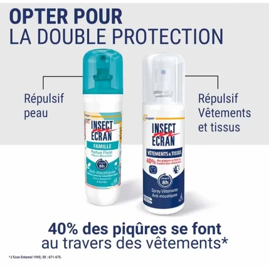 Insect Ecran Famille Parfum Floral Anti-Moustiques Spray 100 ml - image 4