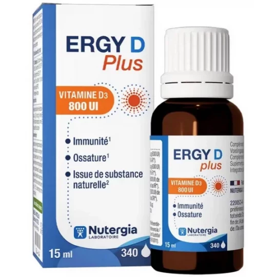 Nutergia Ergy D Plus 15 ml