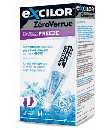 Excilor Zéro Verrue Freeze Stylo 7,5 g