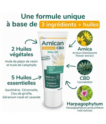 Arnican Massage CBD Roll-On 50 ml