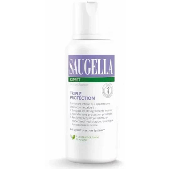 Saugella Expert Soin Lavant Intime Triple Protection Lot 2 x 250 ml - image 4