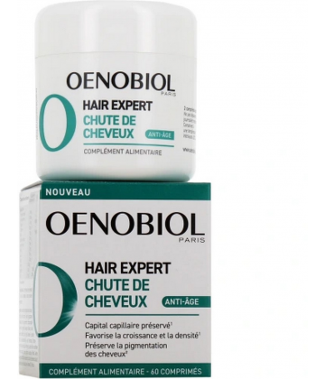 Oenobiol Hair Expert Chute de Cheveux Anti-Âge Comprimés