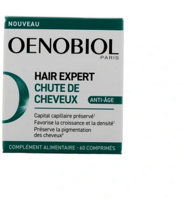 Oenobiol Hair Expert Chute de Cheveux Anti-Âge Comprimés