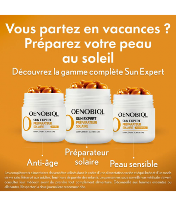 Oenobiol Sun Expert Protection Antioxydante Capsules x 60