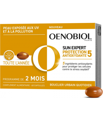 Oenobiol Sun Expert Protection Antioxydante Capsules x 60