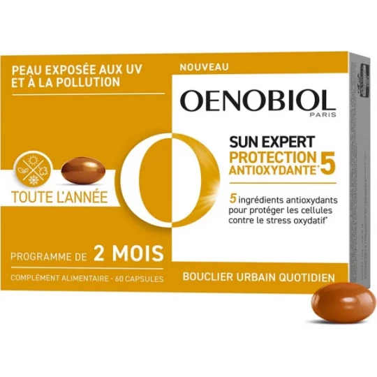 Oenobiol Sun Expert Protection Antioxydante Capsules x 60