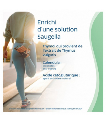 Saugella Cotton Touch Protège-Slips 2 x 40