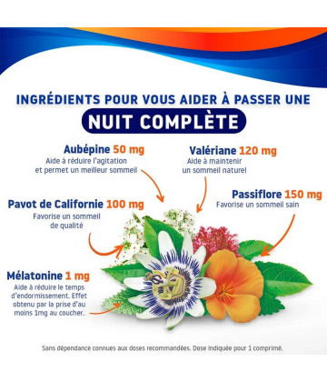 Valdispert Nuit Complète Comprimés x 30