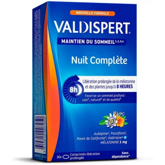 Valdispert Nuit Complète Comprimés x 30