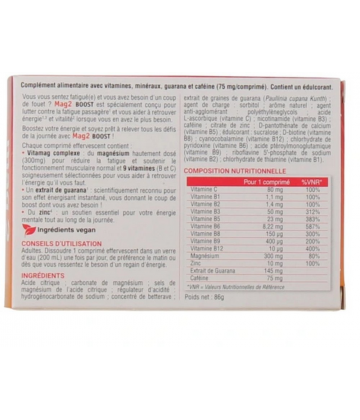 Mag 2 Boost Comprimés x 20