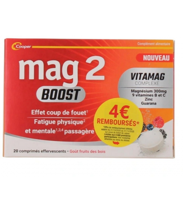 Mag 2 Boost Comprimés x 20