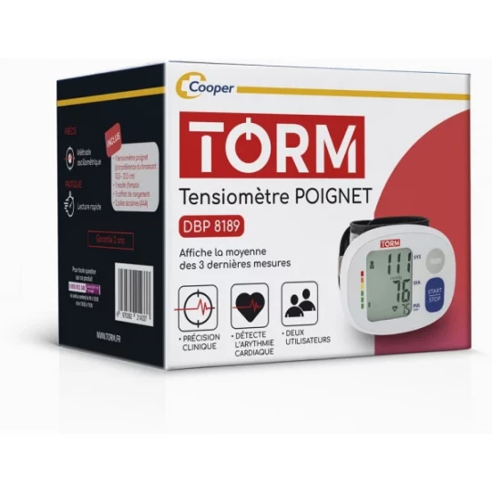 Torm Tensiomètre Poignet DBP8189