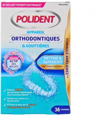 Polident Appareils Orthodontiques et Gouttières x 36