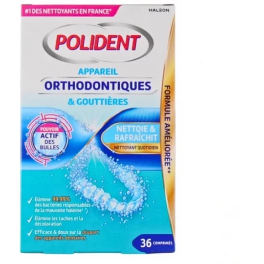 Polident Appareils Orthodontiques et Gouttières x 36