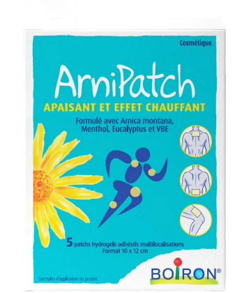 Boiron Arnipatch Apaisant et Effet Chauffant x 5