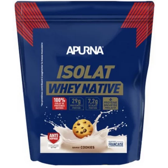 Apurna Isolat Whey Native Cookie 720 g