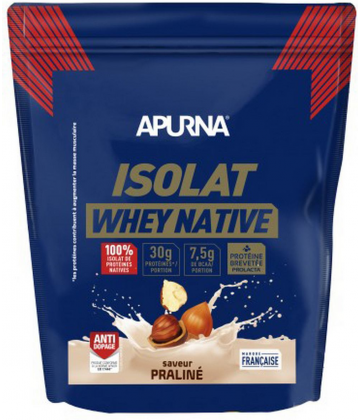 Apurna Isolat Whey Native Praliné 720 g