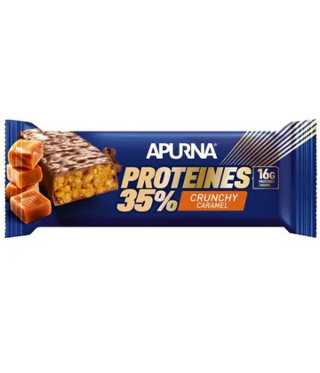 Apurna Barre Proteines Crunchy Caramel 45 g