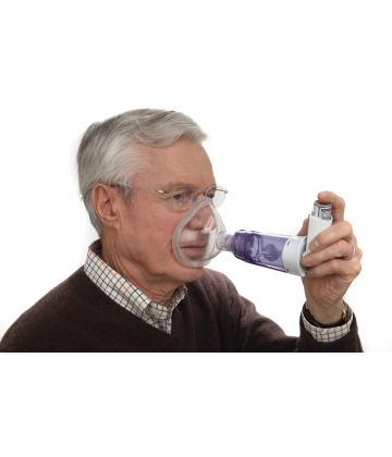 Philips Optichamber Diamond Chambre d'Inhalation Avec Masque