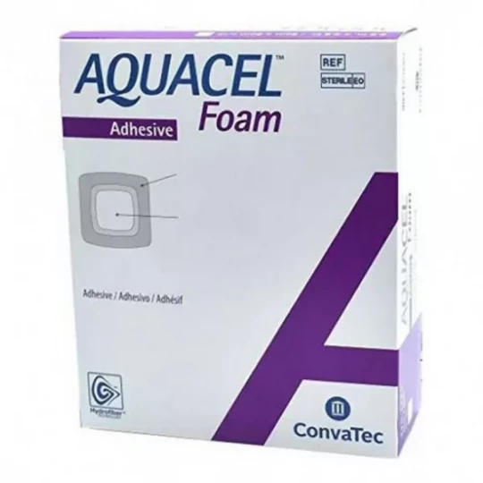Aquacel Foam Adhésif Pansement Hydrocellulaire Siliconé x 10