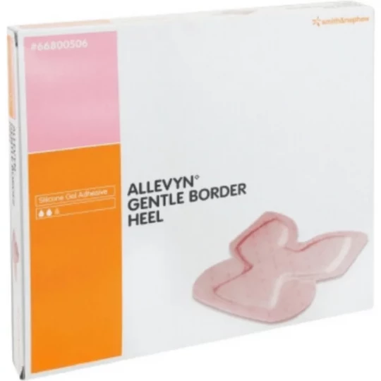 Allevyn Pansements Gentle Border Heel 23 x 23,2 cm x 10