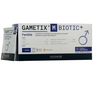 Gametix M Biotic+ Fertilité Sachets x 30