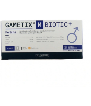 Gametix M Biotic+ Fertilité Sachets x 30
