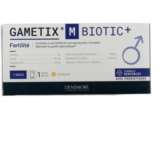Gametix M Biotic+ Fertilité Sachets x 30 - image 3