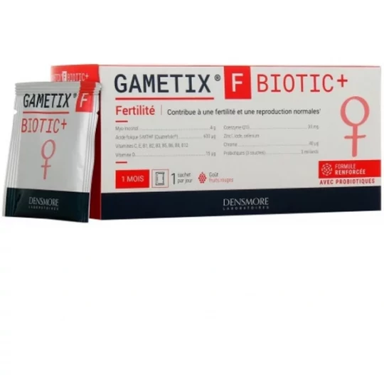 Gametix F Biotic+ Fertilité Sachets x 30 - image 1