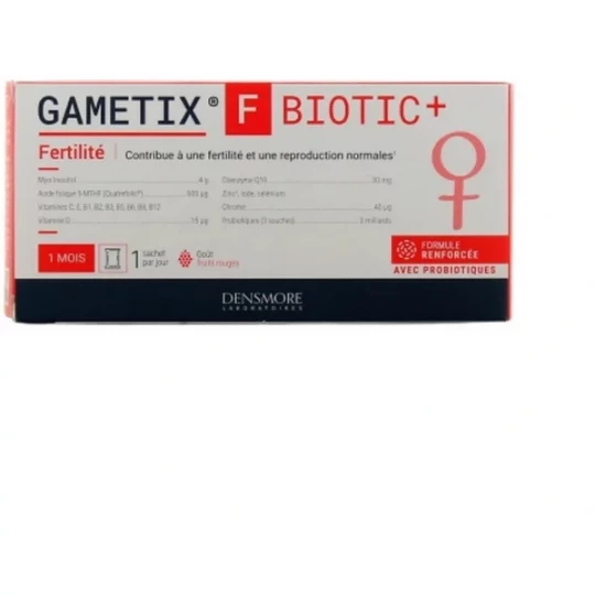 Gametix F Biotic+ Fertilité Sachets x 30 - image 3