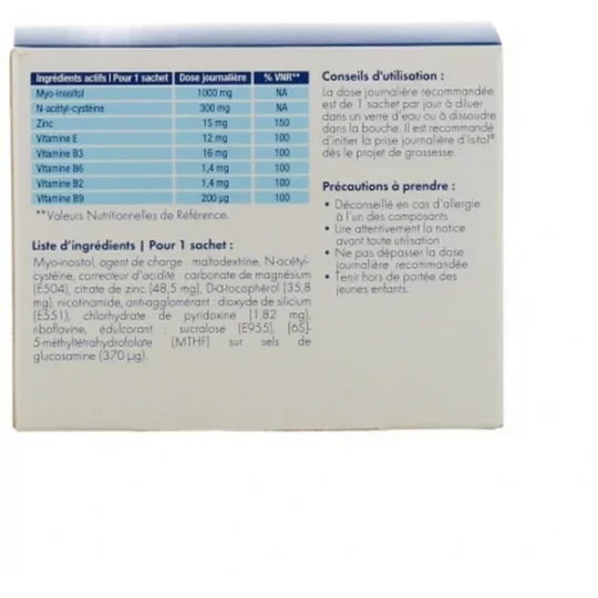 Isitol Fertilité Sachets x 30 - image 2
