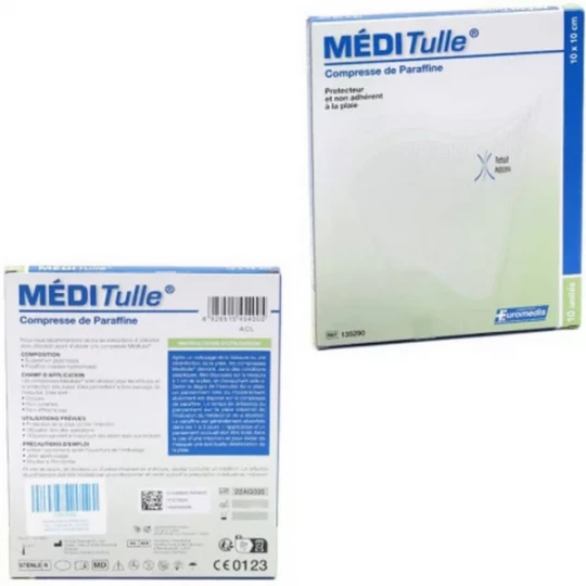Euromedis Compresses de Paraffine Méditulle x 10