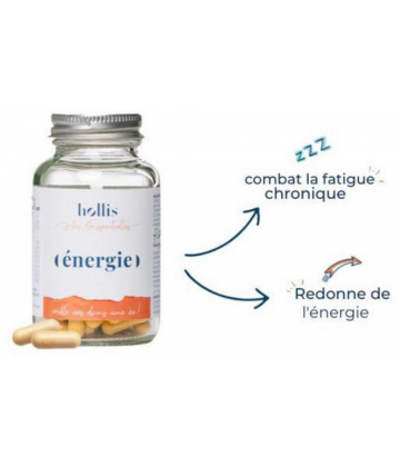 Hollis Énergie Gélules x 60