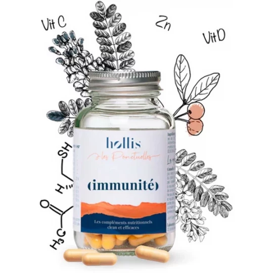Hollis Immunité Gélules x 40