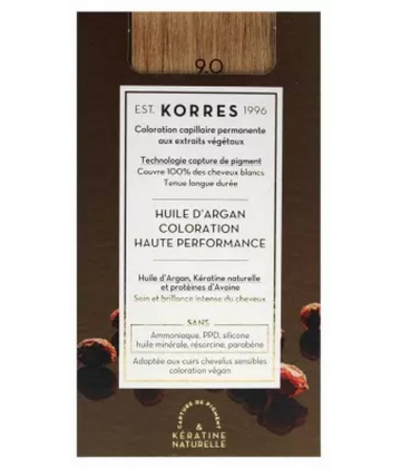Korres Coloration Permanente Huile d'Argan