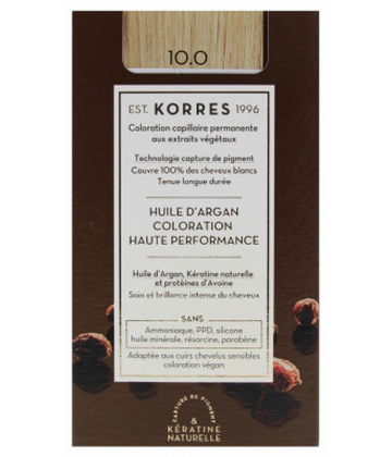 Korres Coloration Permanente Huile d'Argan
