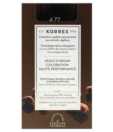 Korres Coloration Permanente Huile d'Argan
