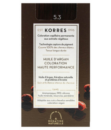 Korres Coloration Permanente Huile d'Argan