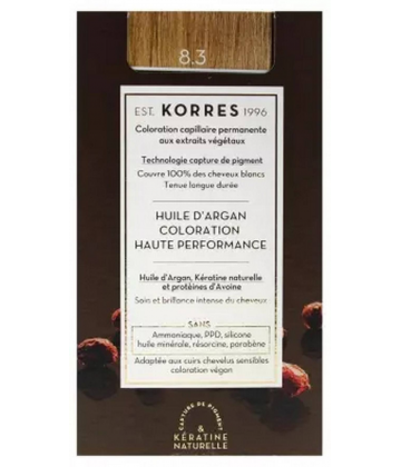 Korres Coloration Permanente Huile d'Argan