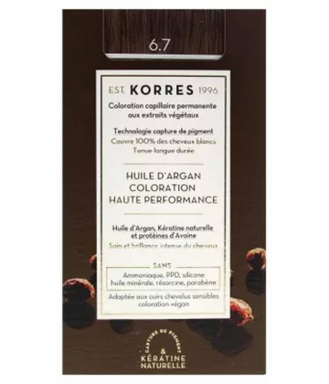 Korres Coloration Permanente Huile d'Argan